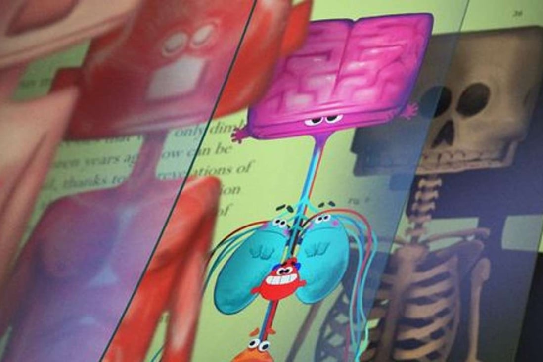 Screen grab from Inner Workings, which explores a day inside the body of an ordinary paper pusher. Photo: Disney