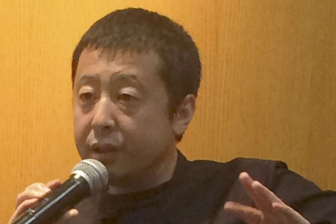 Jia Zhangke will make a virtual reality film with a romantic story next year. Photo: AP