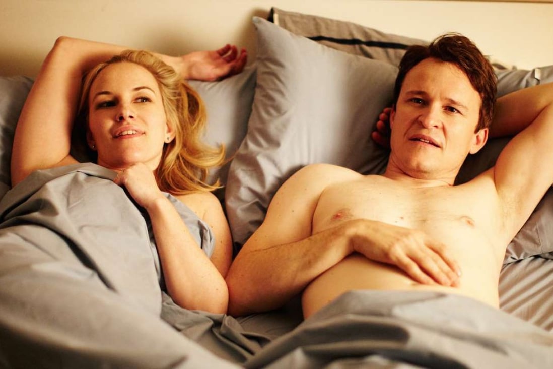 Kate Mulvany and Damon Herriman in the Australian sex comedy The Little Death (category: III). Directed by Josh Lawson, the film also stars Bojana Novakovic