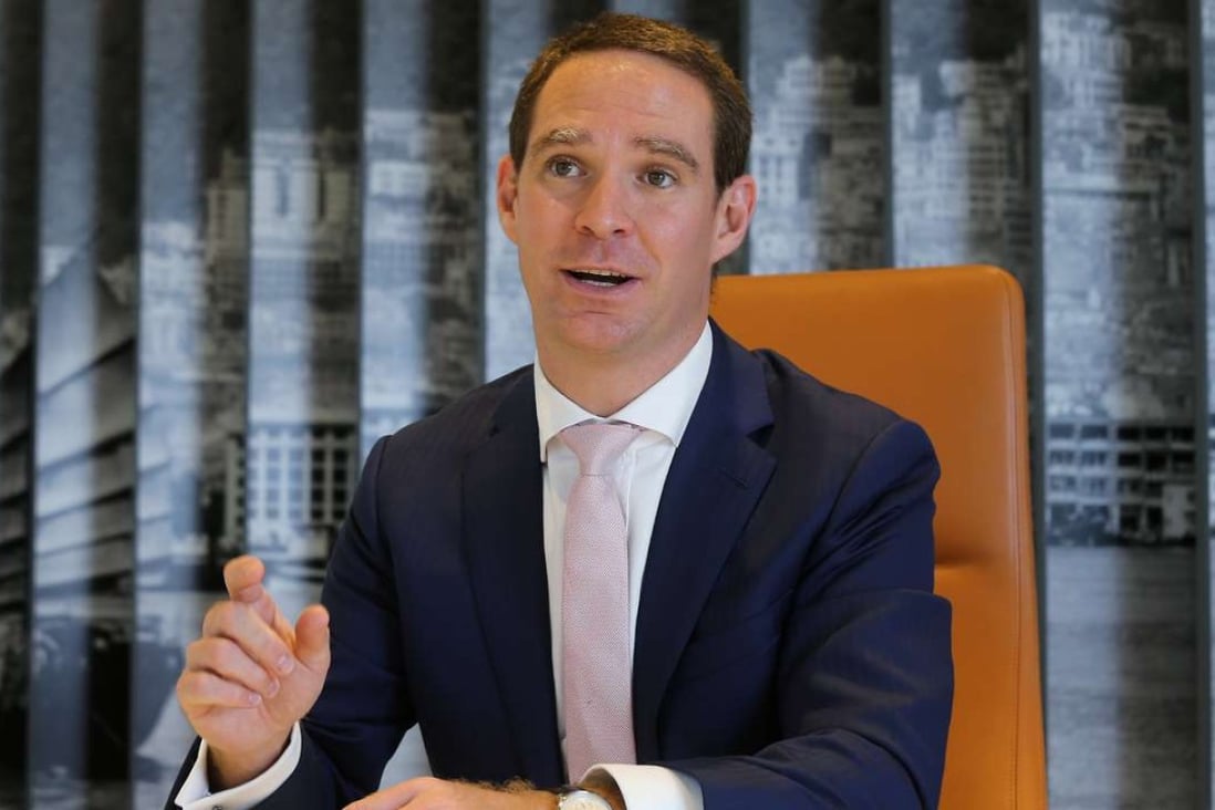 CBRE’s Tom Gaffney is tapping into growing F&B demand in Hong Kong. Photo: Dickson Lee