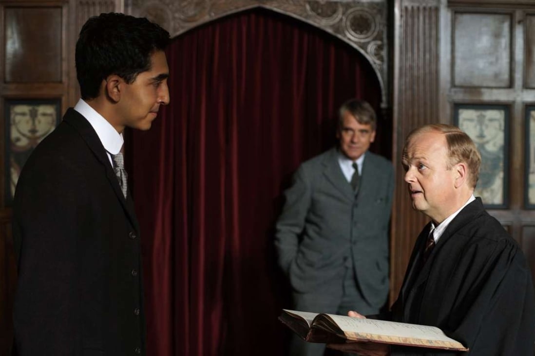 Dev Patel, Jeremy Irons and Toby Jones in The Man Who Knew Infinity (category IIA), directed by Stephen Brown.