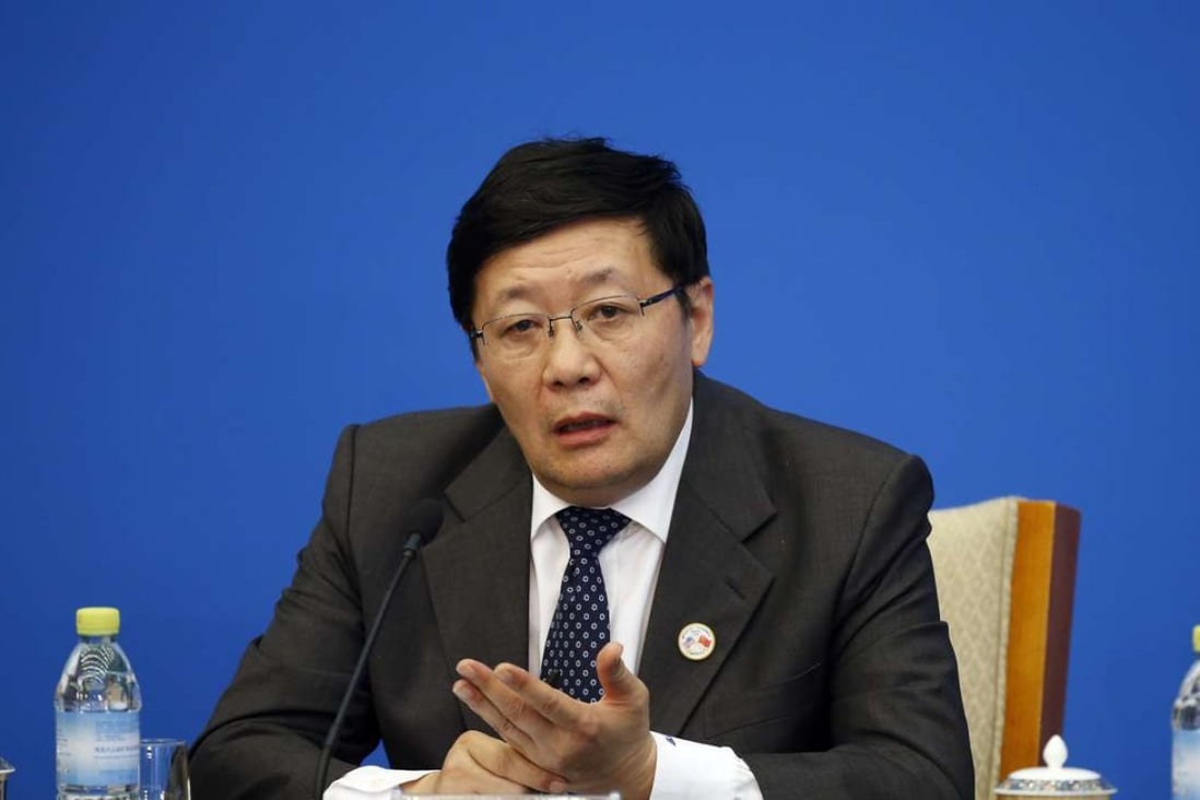 A file picture of China’s Finance Minister Lou Jiwei taken earlier this month. Photo: Xinhua