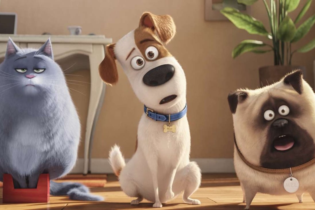 (From left) Chloe, Max and Mel (voiced respectively by Lake Bell, Louis C.K. and Bobby Moynihan) in The Secret Life of Pets (Category: I). The film, which also features the voices of Eric Stonestreet and Kevin Hart, is directed by Chris Renaud and Yarrow Cheney