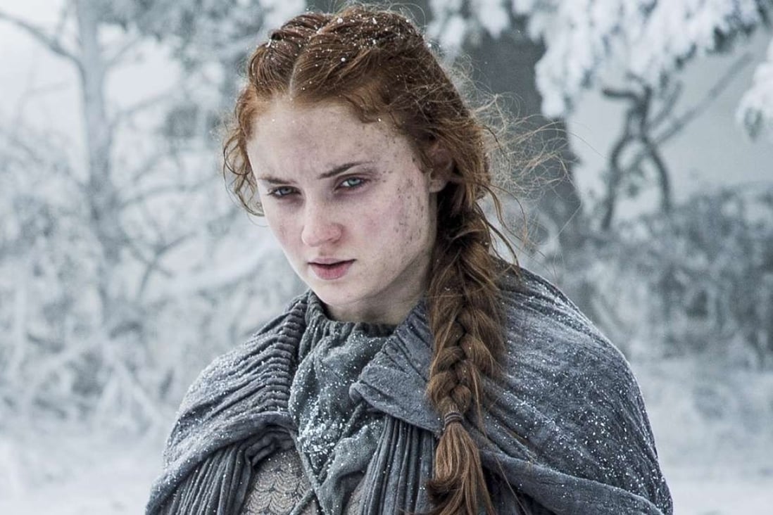 Sansa Stark (Sophie Turner) in a still from season six of Game of Thrones. Photo: Helen Sloan, courtesy of HBO
