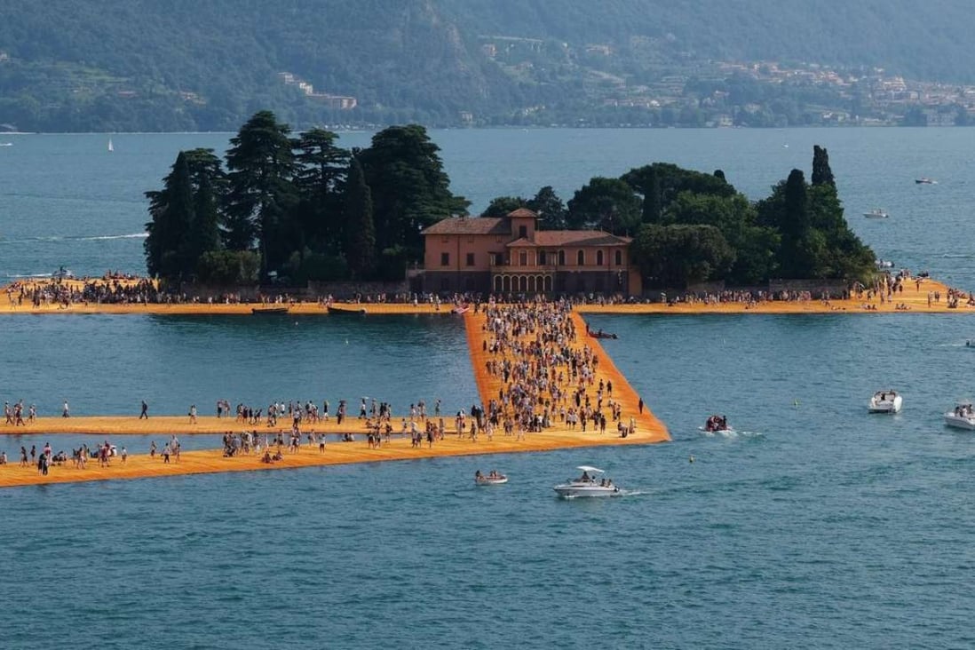 Artist Christo S Floating Piers Closes After Attracting 1 2 Million Water Walkers South China Morning Post