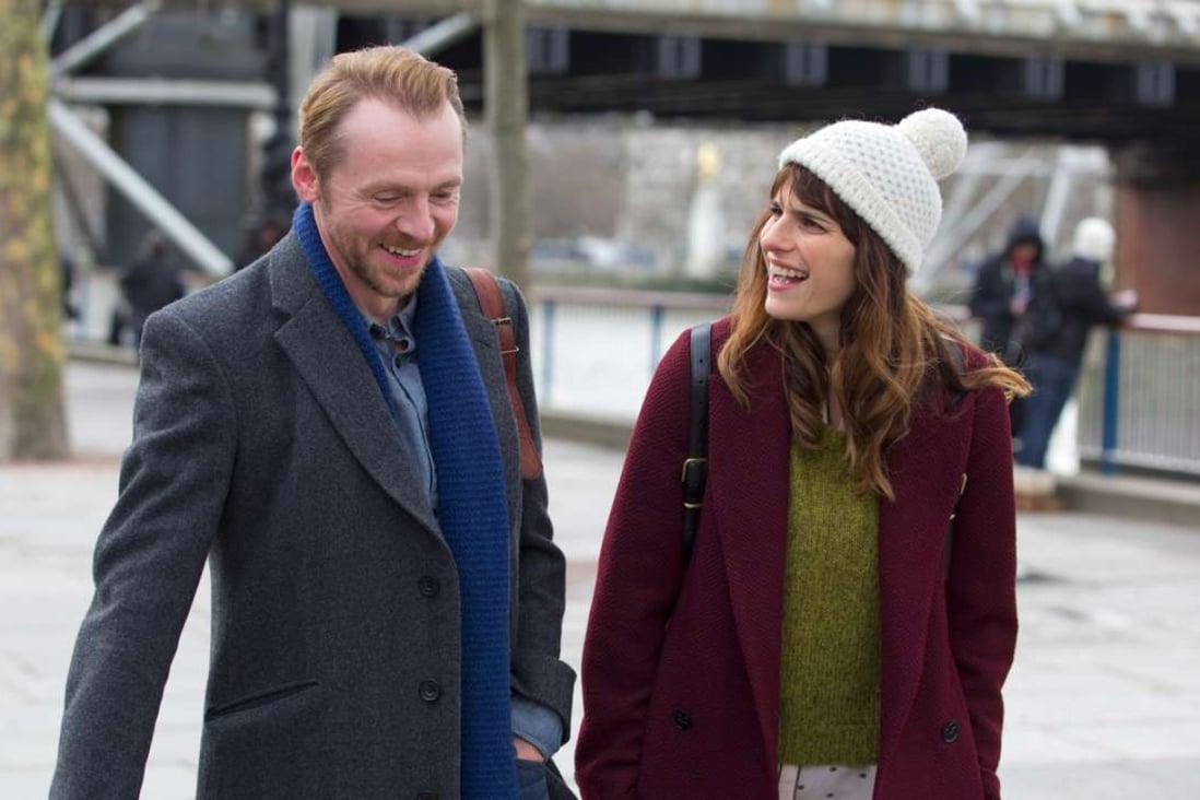 Simon Pegg and Lake Bell in the romantic comedy Man Up (category IIB), directed by Ben Palmer.