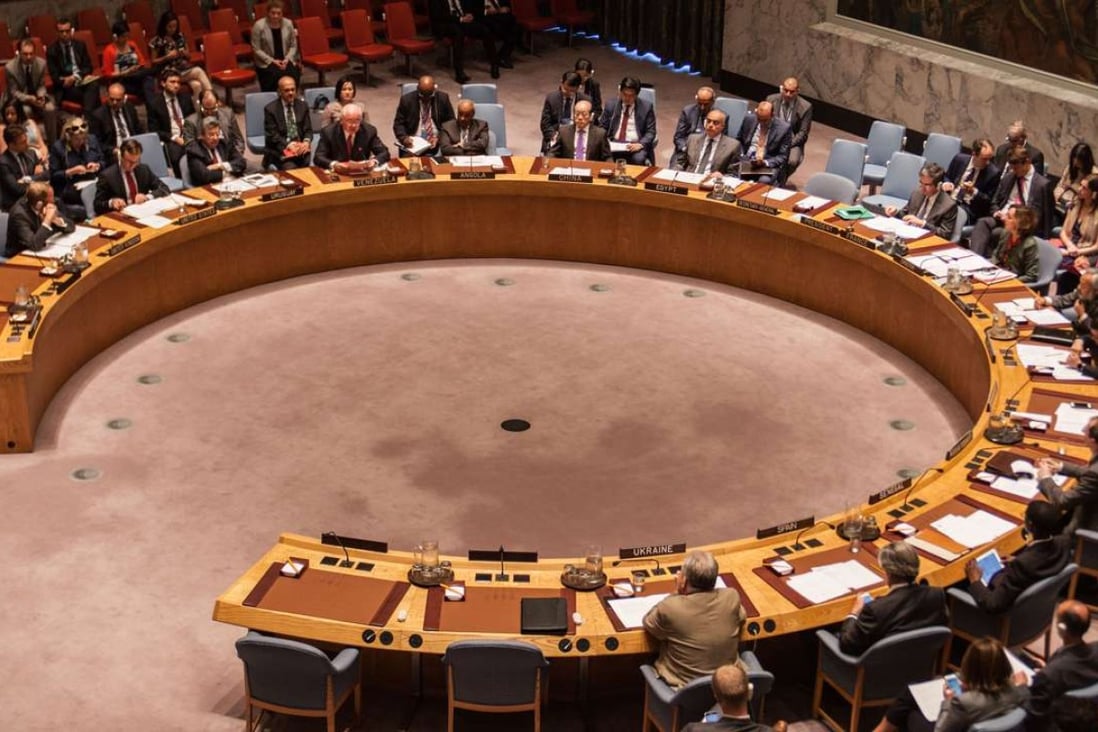 The United Nations Security Council holding a meeting last month at the UN headquarters in New York. Greater transparency on the selection of secretary general is needed. Photo: Xinhua