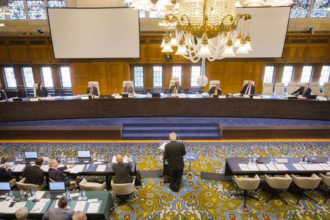 The Permanent Court of Arbitration, pictured in 2015, ruled on July 12 that China has no legal basis for claiming much of the South China Sea. Photo: AP