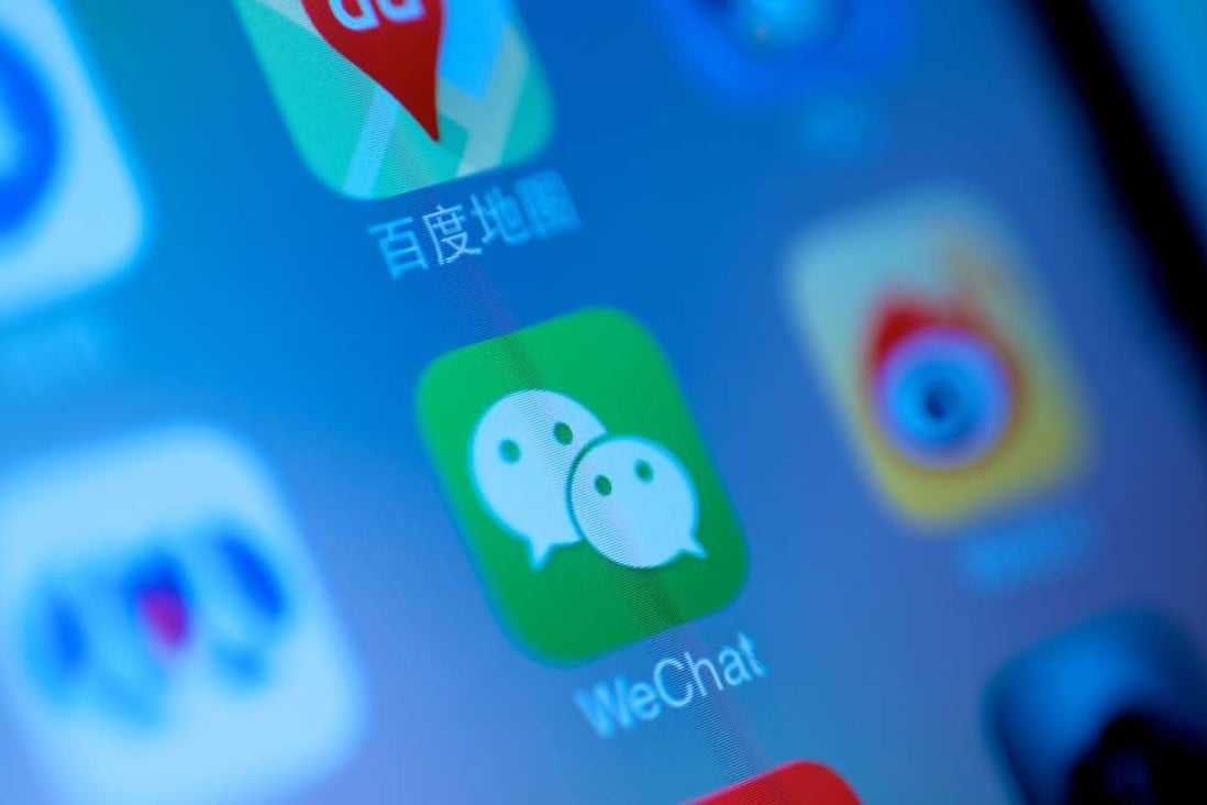WeChat’s 97 per cent usage growth surge is down to the app’s “versatility”, said the GlobalWebIndex report. Photo:Alamy Stock Photo.