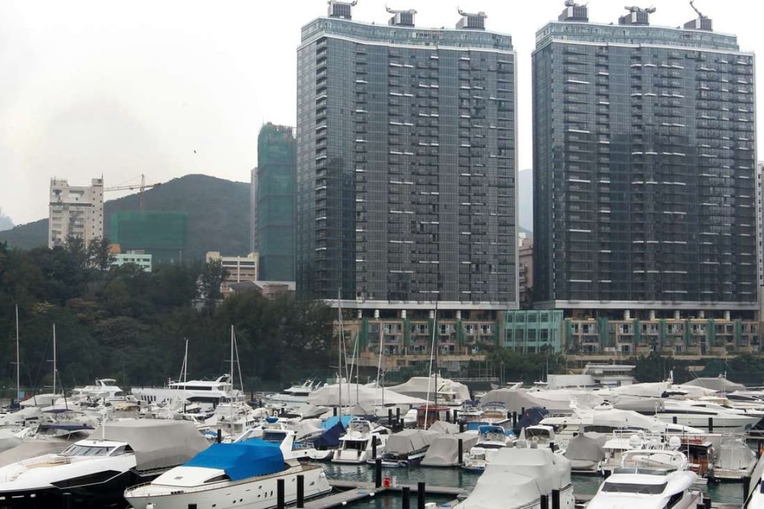 Marinella is a six-tower development offering large apartments, with a view of the Aberdeen Marina Club. Photo: Nora Tam