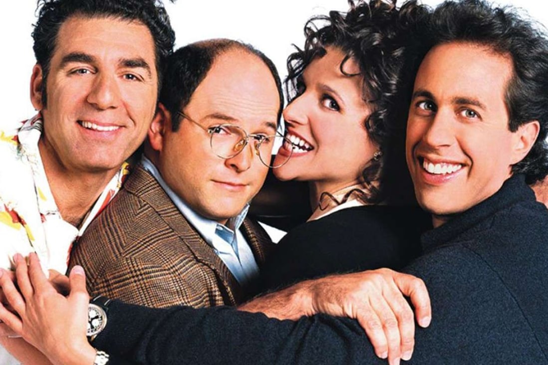 The cast of Seinfeld, from left: Michael Richards, Jason Alexander, Julia Louis-Dreyfus and Jerry Seinfeld.