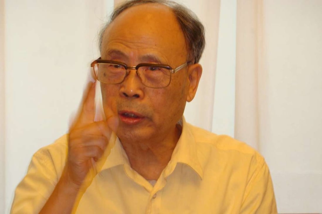Du Daozheng, who was sacked on July 13 as publisher of the magazine, Yanhuang Chunqiu. Photo: SCMP Pictures
