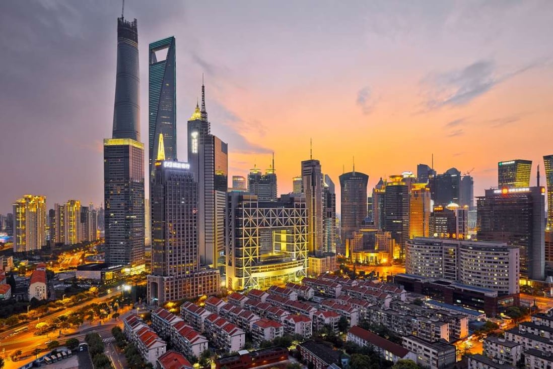 A night view of Shanghai’s much-in-demand Lujiazui financial district. Photo: Imaginechina