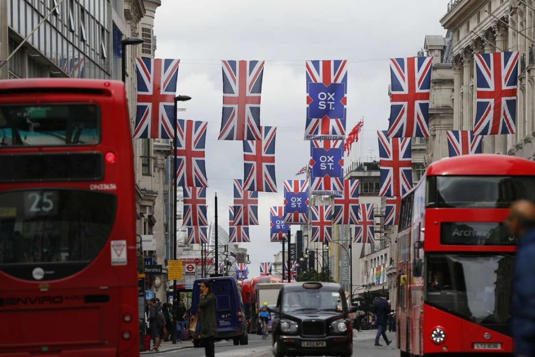 Oxford street in London during on June 27, 2016, or four days after a majority of voters in a nationwide referendum opted to exit the European Union.Photo: AFP