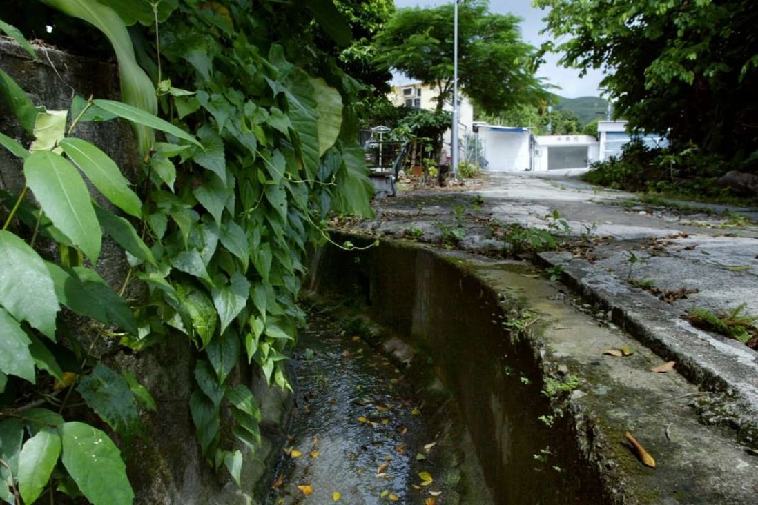 Open sewers like this are potential breeding grounds for mosquitoes. Photo: Dustin Shum