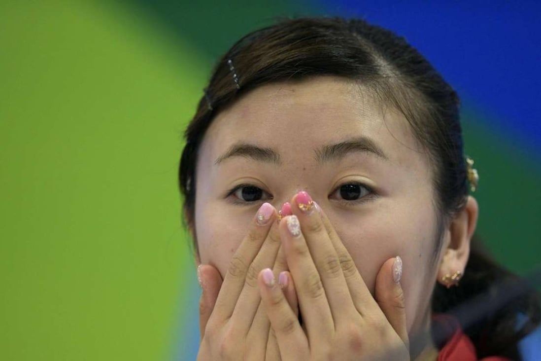 Olympic table tennis player Ai Fukuhara of Japan has been a hit with many Chinese fans. Photo: AFP
