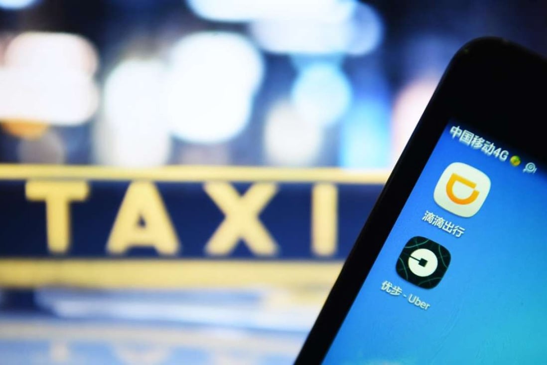 Ride-hailing apps are big business. Photo: Xinhua