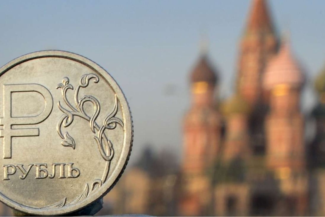 Russian President Vladimir Putin has asked the prime minister to monitor the rouble’s movement as it traded out of step with oil. Photo: AFP