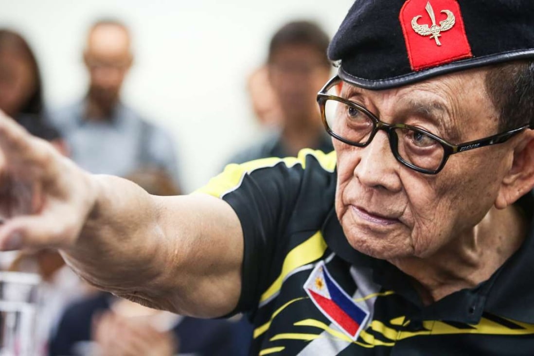 Fidel Ramos pledged to find ‘common points of interest’ between Beijing and Manila. Photo: Sam Tsang