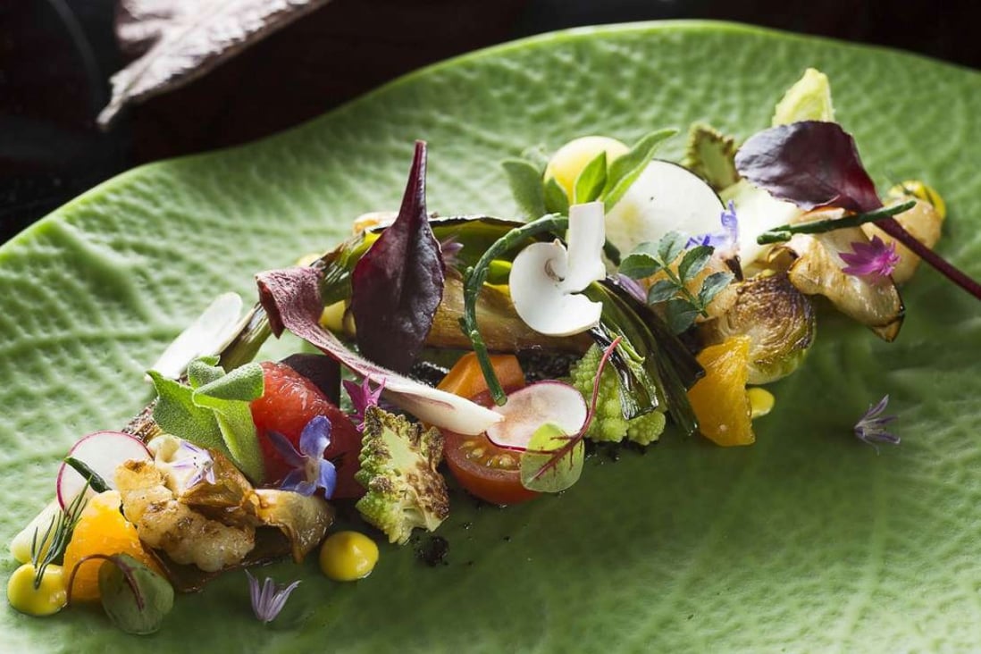 Corner House takes inspiration from the Singapore Botanical Gardens, where the restaurant is located and serves what chef Jason Tan refers to as Gastro-Botanica cuisine.