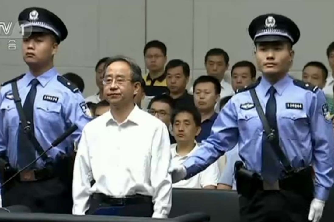 The purge began after Ling Jihua, who served former president Hu Jintao, fell under suspicion for corruption. He was jailed for life last month for bribery, among other crimes. Photo: SCMP Pictures