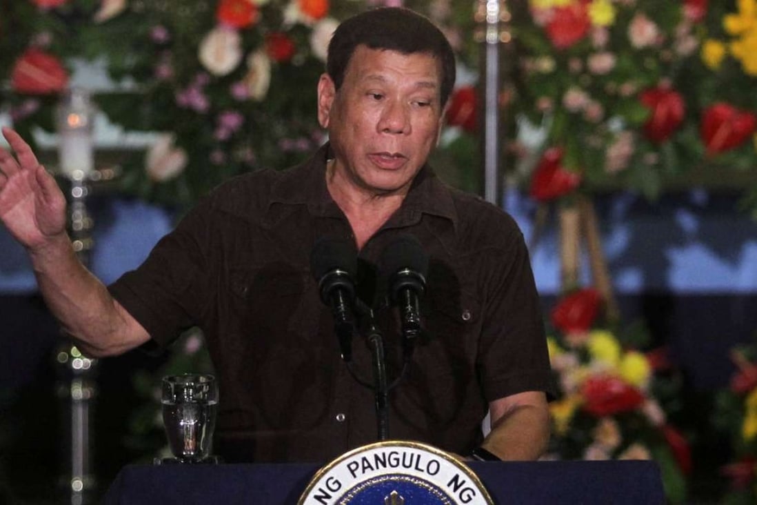 Philippine President Rodrigo Duterte. Photo: Reuters