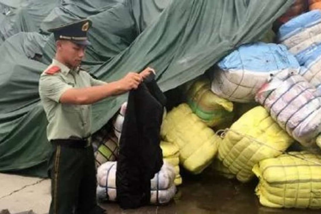 ‘Strong, foul smell’ smugglers try to sneak hundreds of tonnes of old