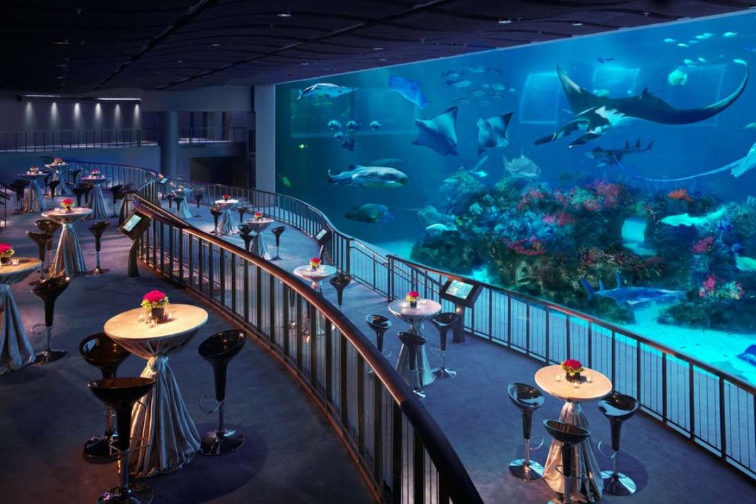 Aquarium at Resorts World Sentosa, which offers a relaxed vibe for hosting conventions for up to 6,500 people.