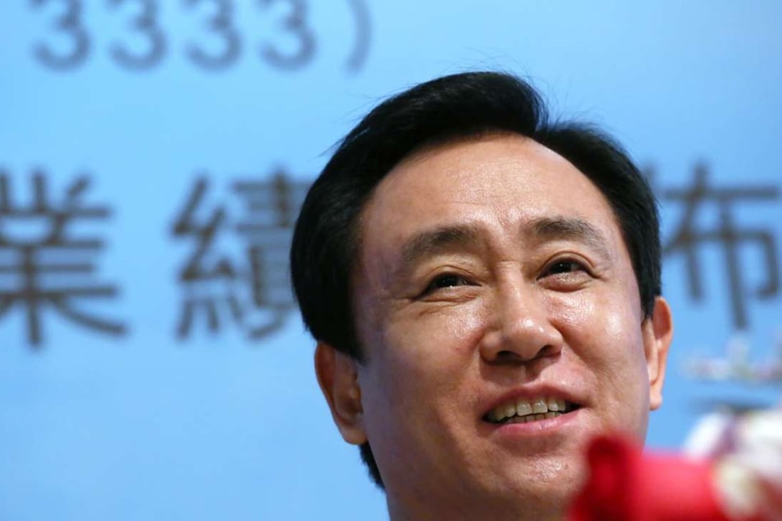 Evergrande’s Hui Ka-yan has been on a buying spree, acquiring stakes in a number of property companies. Photo: Nora Tam