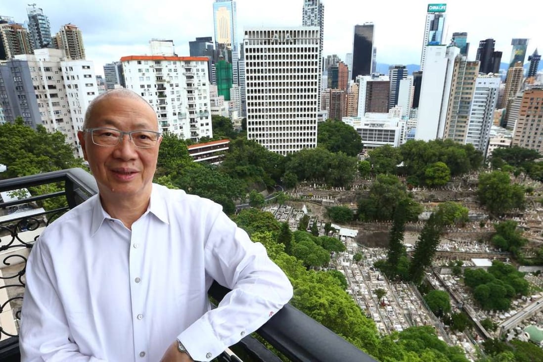 Nam Tai chairman Koo Ming-kown says the view from many Hong Kong luxury apartments is blocked by other high-rise buildings. Photo: Edmond So