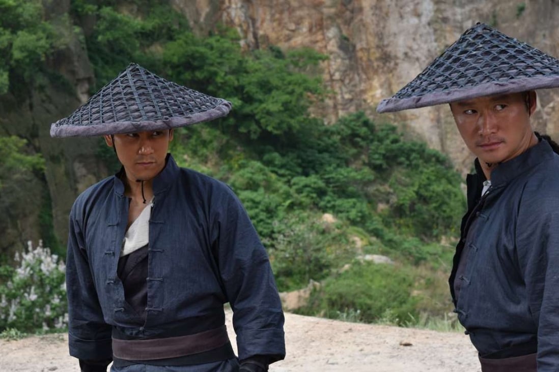 Eddie Peng (left) and Wu Jing in the period action film Call of Heroes (category: IIB, Cantonese), directed by Benny Chan and also starring Lau Ching-wan and Louis Koo.