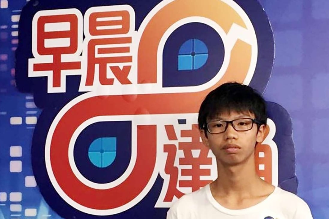 Tony Chung, convenor of Studentlocalism, has even broached a conscript army for an independent Hong Kong. Photo: SCMP Pictures