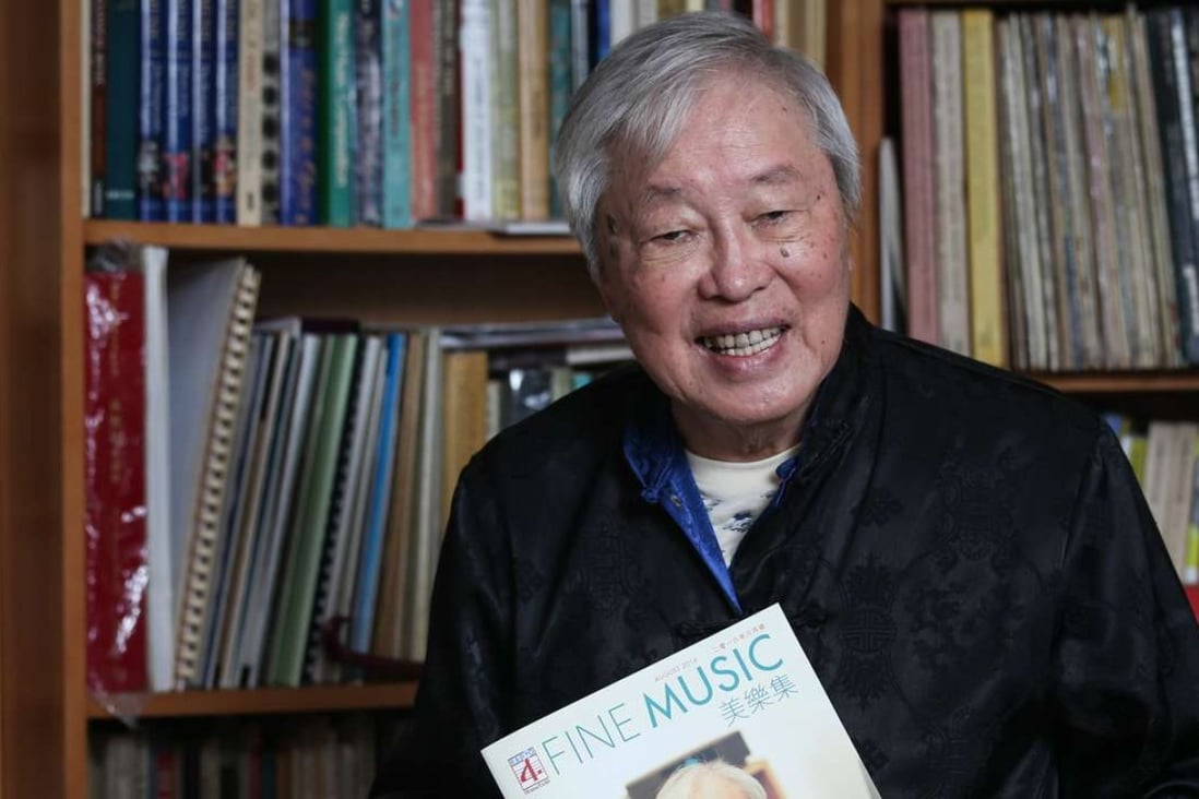 ‘The father of Hong Kong modern music’ reflects on his awardwinning