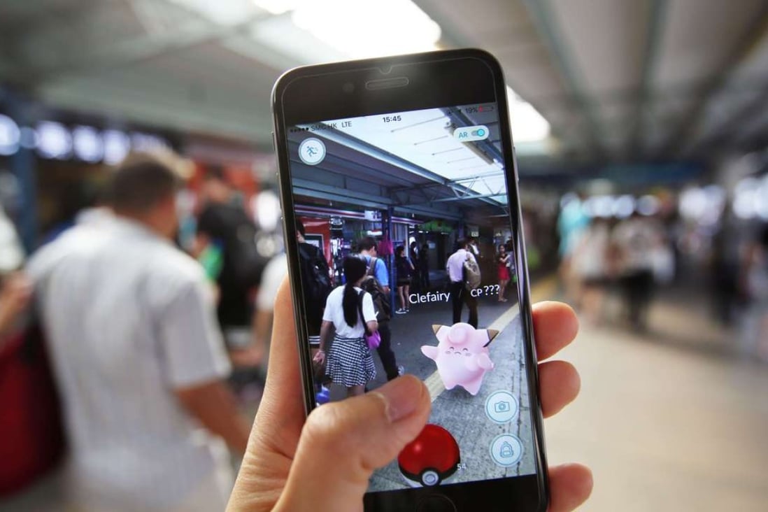 Pokemon Go is available in Hong Kong but not in China. Photo: Nora Tam