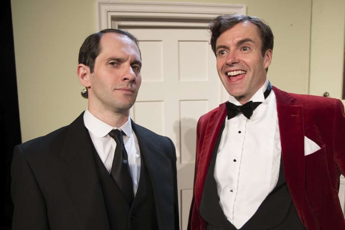 Joseph Chance (left) as Jeeves and Matthew Carter as Bertie Wooster in Perfect Nonsense. Photos: Jamil Jivanjee