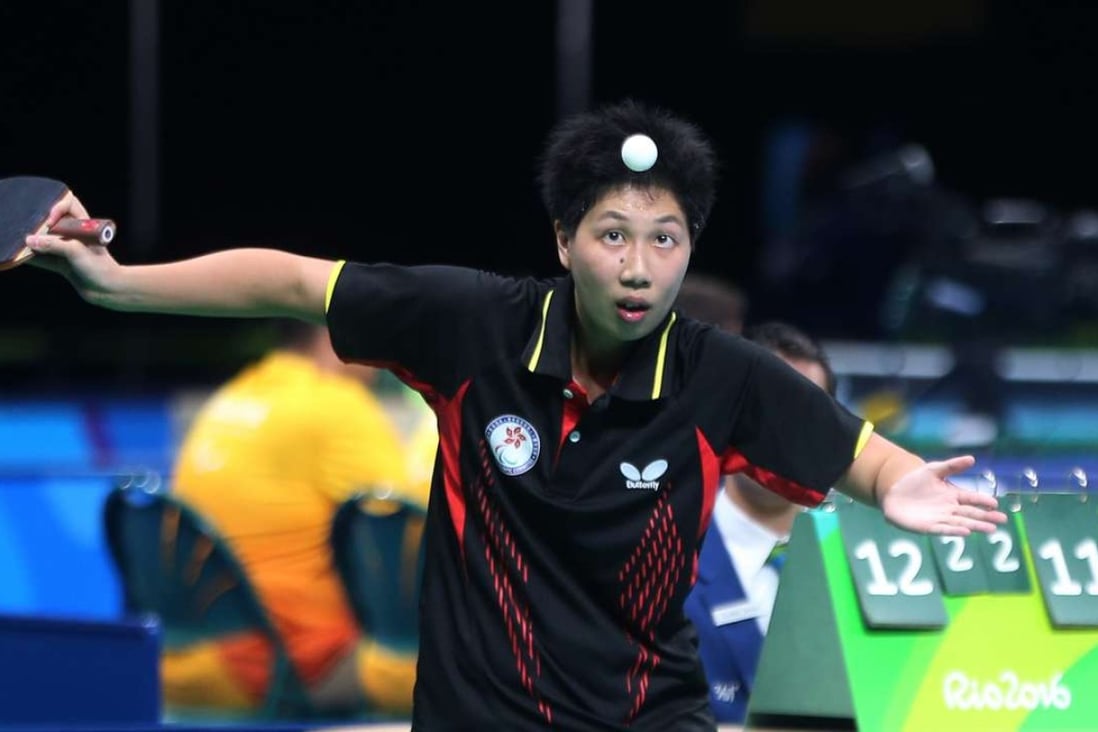 Wong Ka-man. Photos: Hong Kong Paralympic Committee