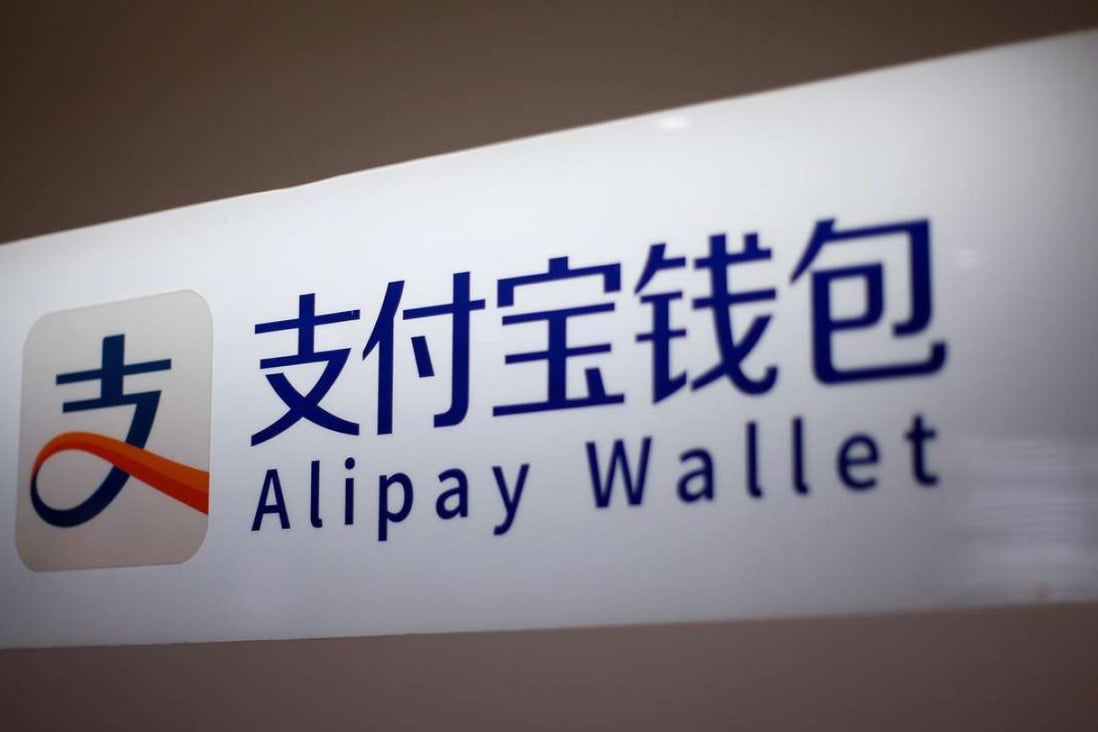 Alipay’s market share by mobile transaction value reached 63.4 per cent in the first quarter, according to Analysys International. Photo: Reuters