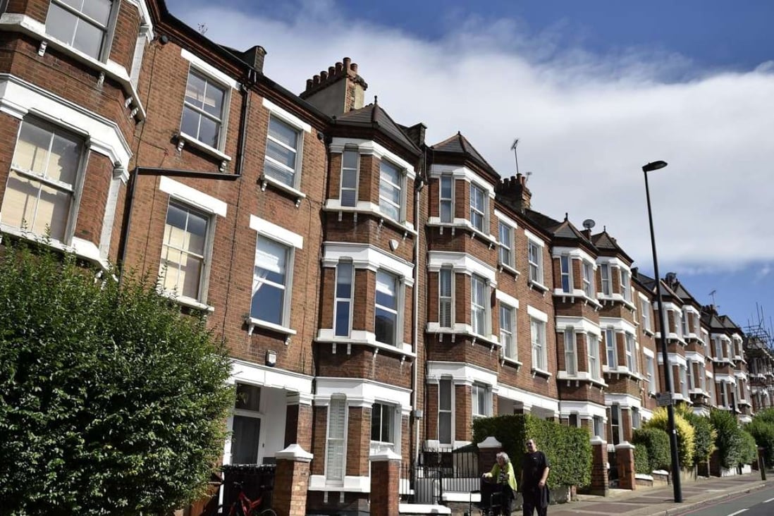 A residential street in south-west London. Hong Kong buyers are still flocking to the UK capital, despite Brexit fears, according to agents. Photo: EPA