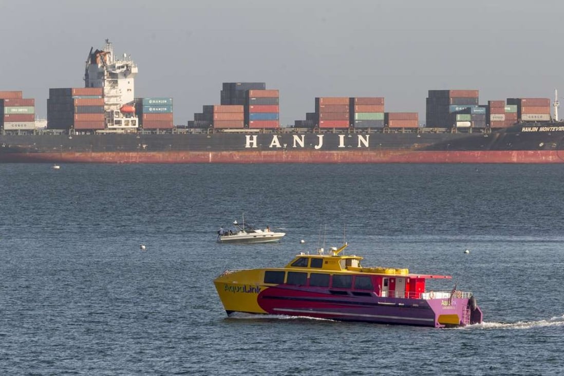 Some 60 Hanjin ships are anchored offshore around the world after the company filed for bankruptcy protection under the weight of US$5.4 billion debt. Photo: AP
