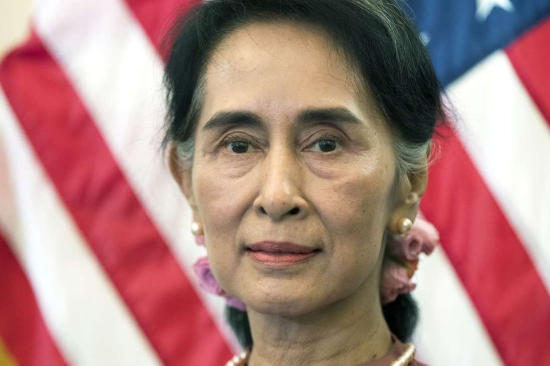 Myanmar leader Aung San Suu Kyi. Photo: AP