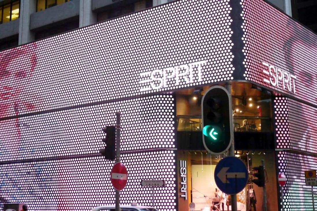 Esprit returns to profit as Hong Kong office sale offsets waning demand