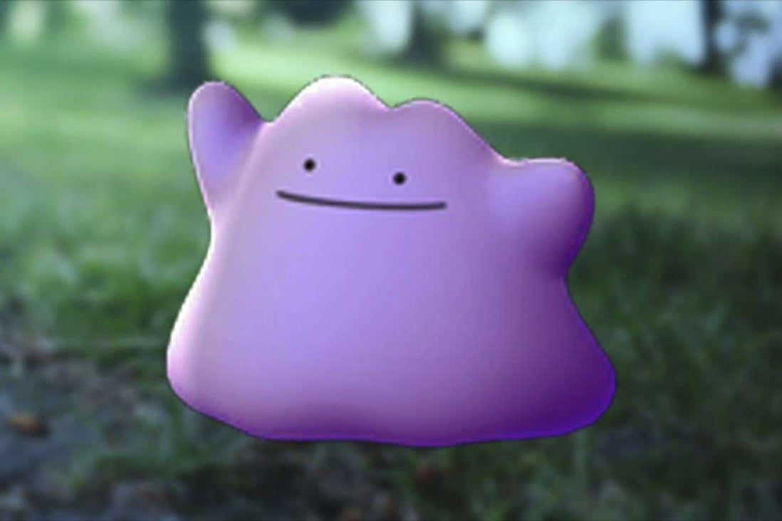 The elusive pocket monster, Ditto.