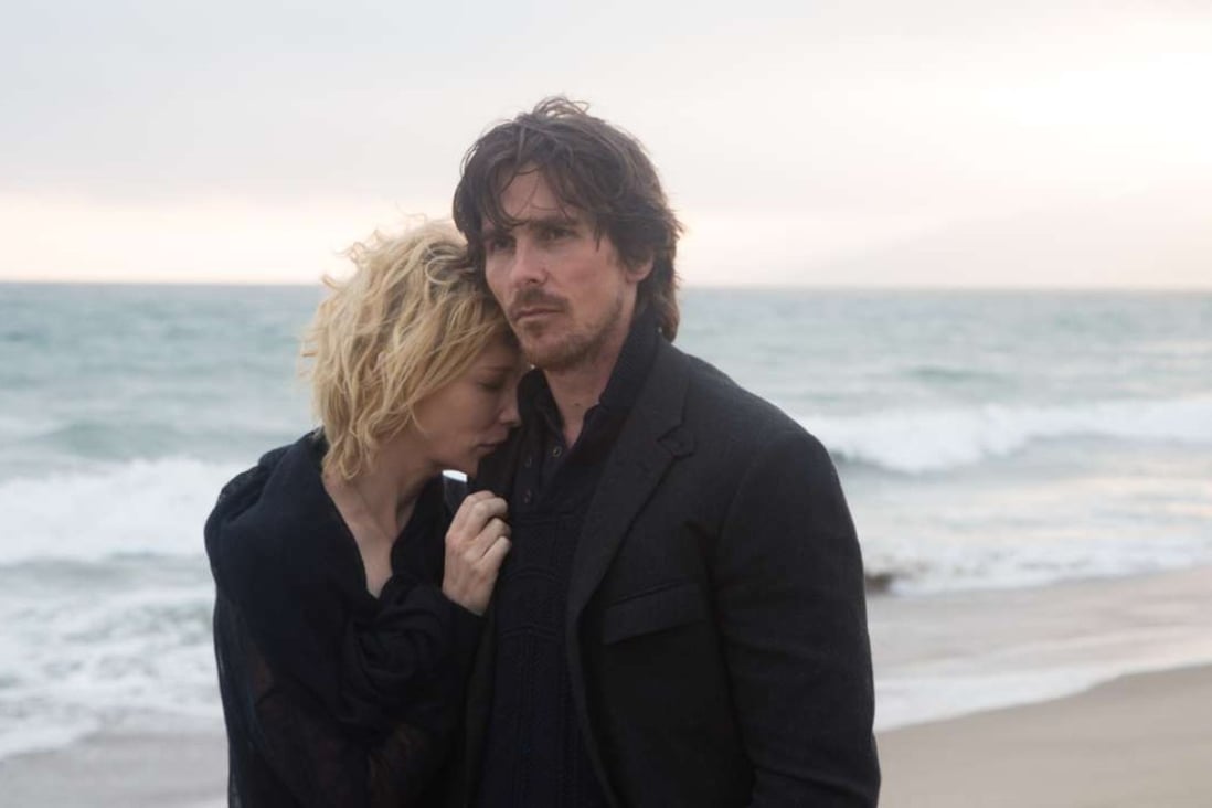 Christian Bale and Cate Blanchett in a still from Knight of Cups (category IIA), directed by Terrence Malick.