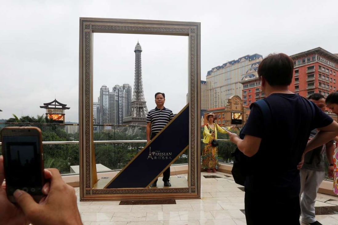 The Parisian Macao, and its most-recognisable, and photographed, landmark. Photo: Reuters