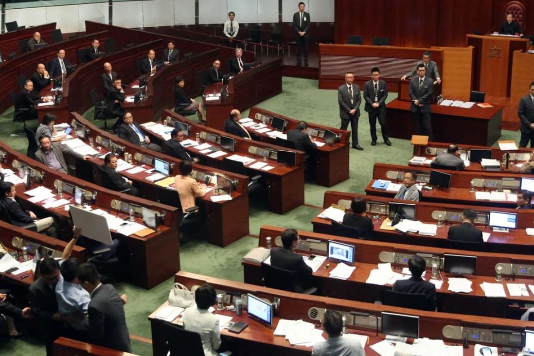 Time for disruptive practices to cease in the Legislative Council. Photo: Sam Tsang