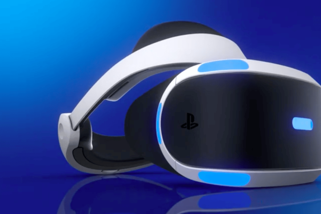 The PlayStation VR headset.