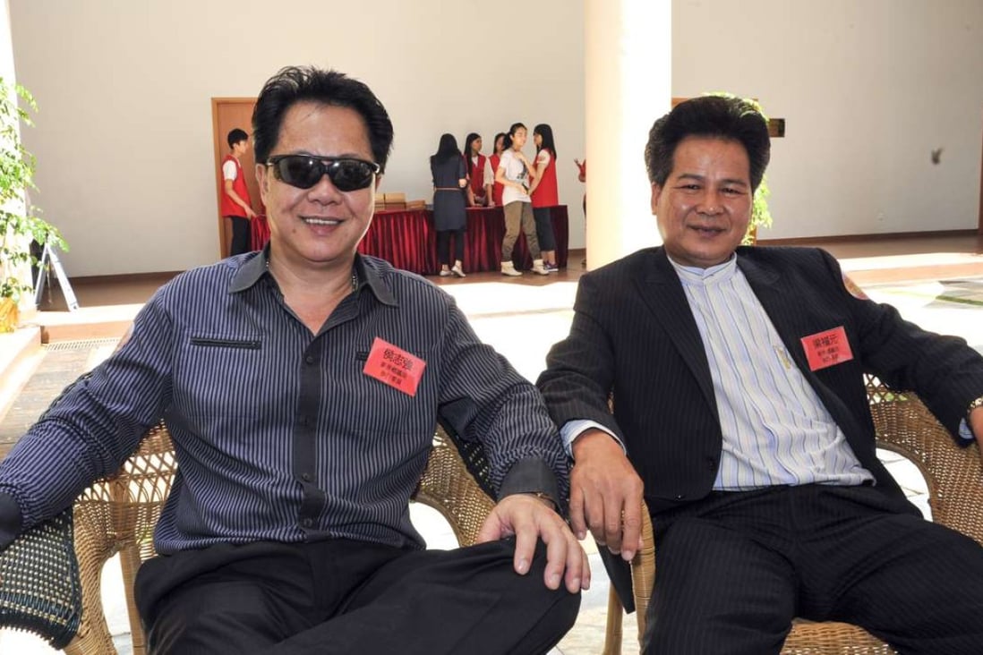 Village leaders Bowie Hau (left) and Leung Fuk-yuen. Photo: Bruce Yan