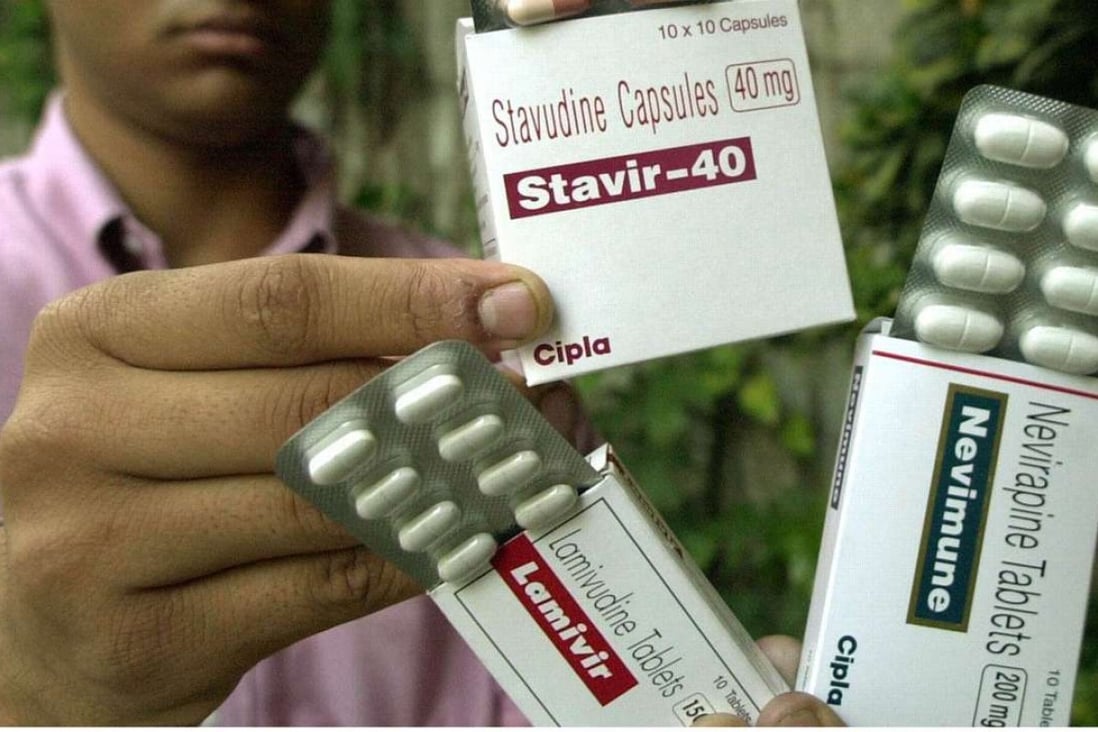 Anti-AIDS drugs manufactured by an Indian pharmaceutical company. Drastically cheaper generic drugs from India and affordable, active pharmaceutical ingredients from China have ushered in a treatment revolution in developing countries. Photo: AFP