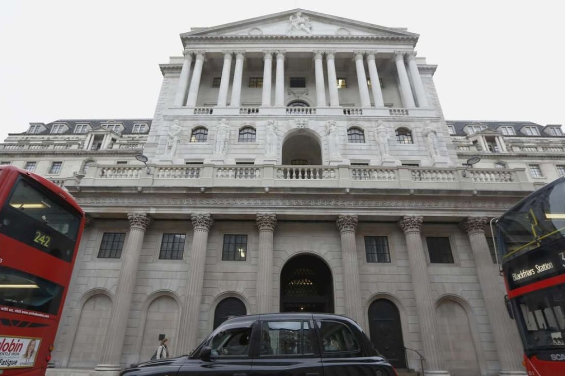 The Bank of England headquarters in London. British Prime Minister Theresa May finally seems to be throwing down the gauntlet to the central bank at the prospect of any more monetary easing, says David Brown. Photo: Reuters