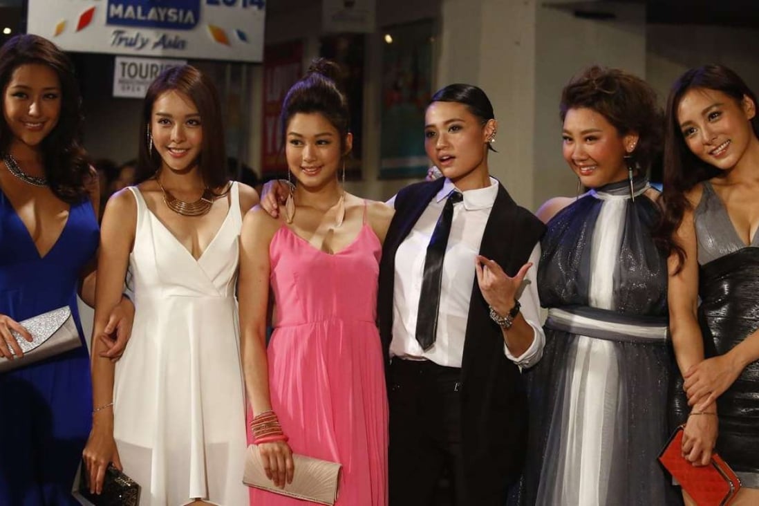 (From left) Anita Chui, Cathryn Lee, Eliza Sam, Mandy Ho, Joyce Cheng and Jeana Ho in the action comedy Special Female Force (category IIB, Cantonese) directed by Wilson Chin.